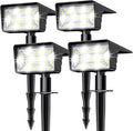 Solar Spot Lights Outdoor with 60 LED & Auto On/Off for Garden