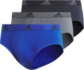 adidas Men's Performance Stretch Cotton Briefs 3-Pack - Active Comfort