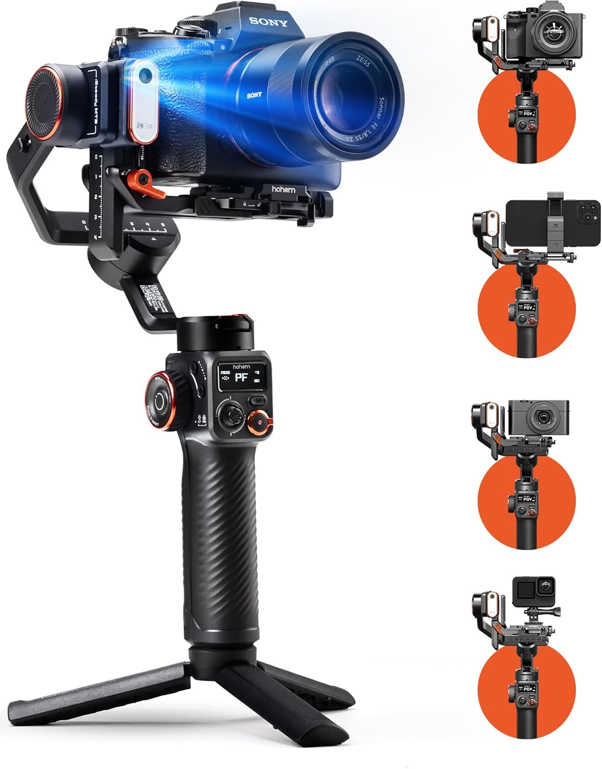 hohem iSteady MT2 Gimbal Stabilizer for Smooth Filming Experience