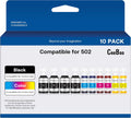 CEEBOO 502 Refill Ink Bottle Kit - High Yield Replacement Ink
