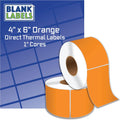 Blank Labels 4 in x 6 in Direct Thermal Shipping Labels - 1000 Pack