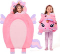JOIEDOMI Kids Sleeping Bag for 4 5 6 Year Olds - Plush Comfort