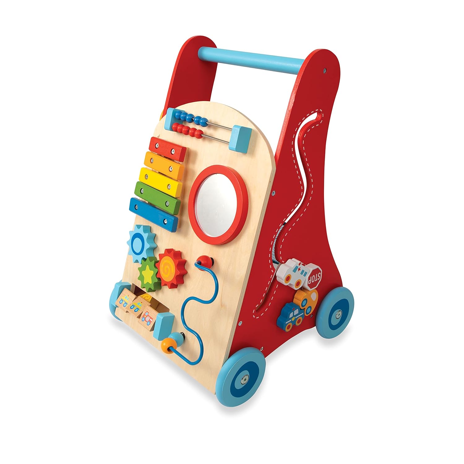 Nuby Interactive Wooden Baby Walker