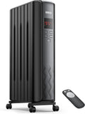 Oil Filled Radiator Heater - Quiet 1500W Whole Room Heat