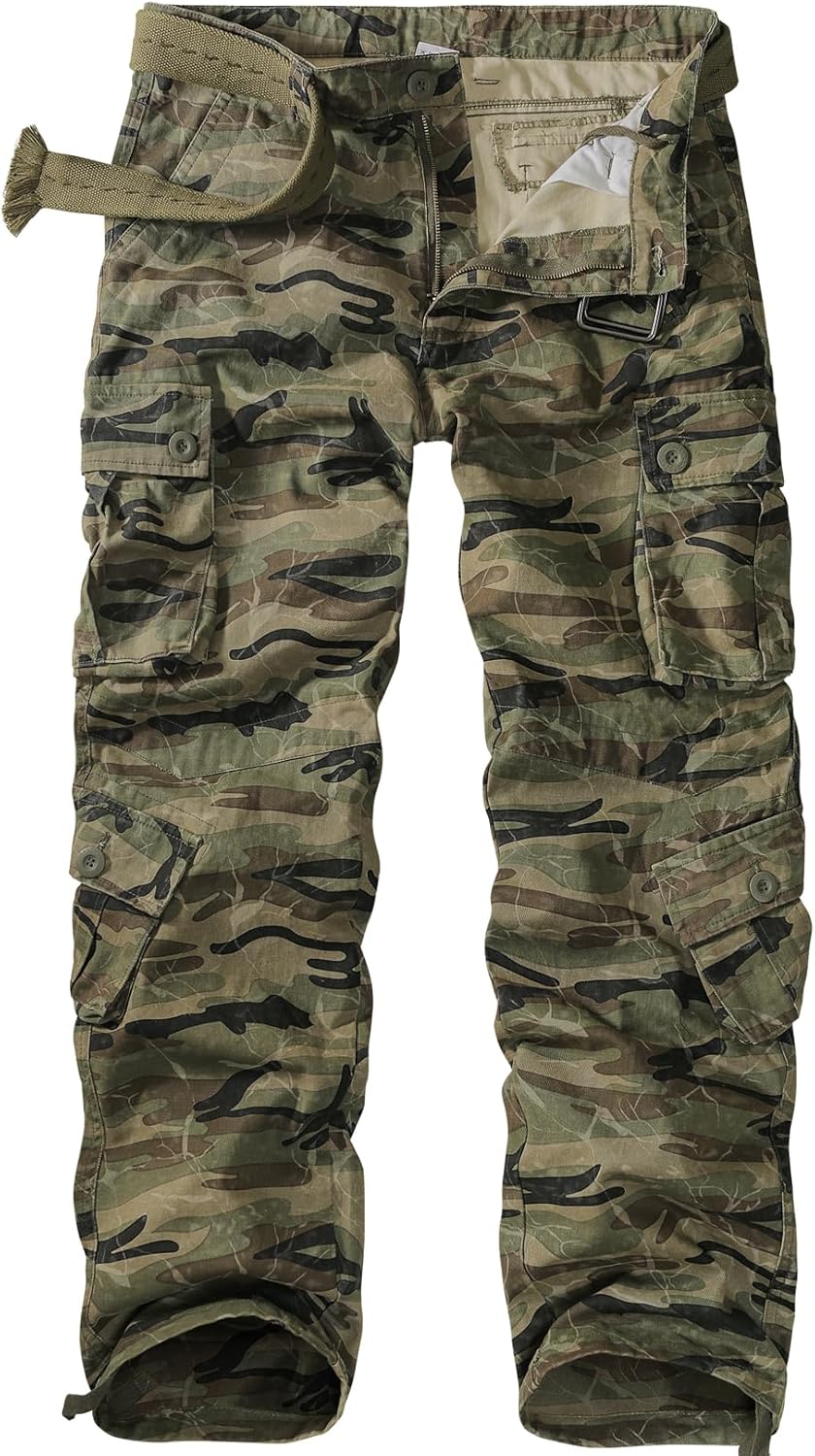 Men's BDU Casual Military Pants for Outdoor Activities and Work