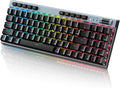 RGB Mechanical Gaming Keyboard with Hot-Swap Magnetic Red Switches