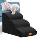 Topmart 3 Tiers Foam Dog Ramps for Older Pets, Non-Slip Design