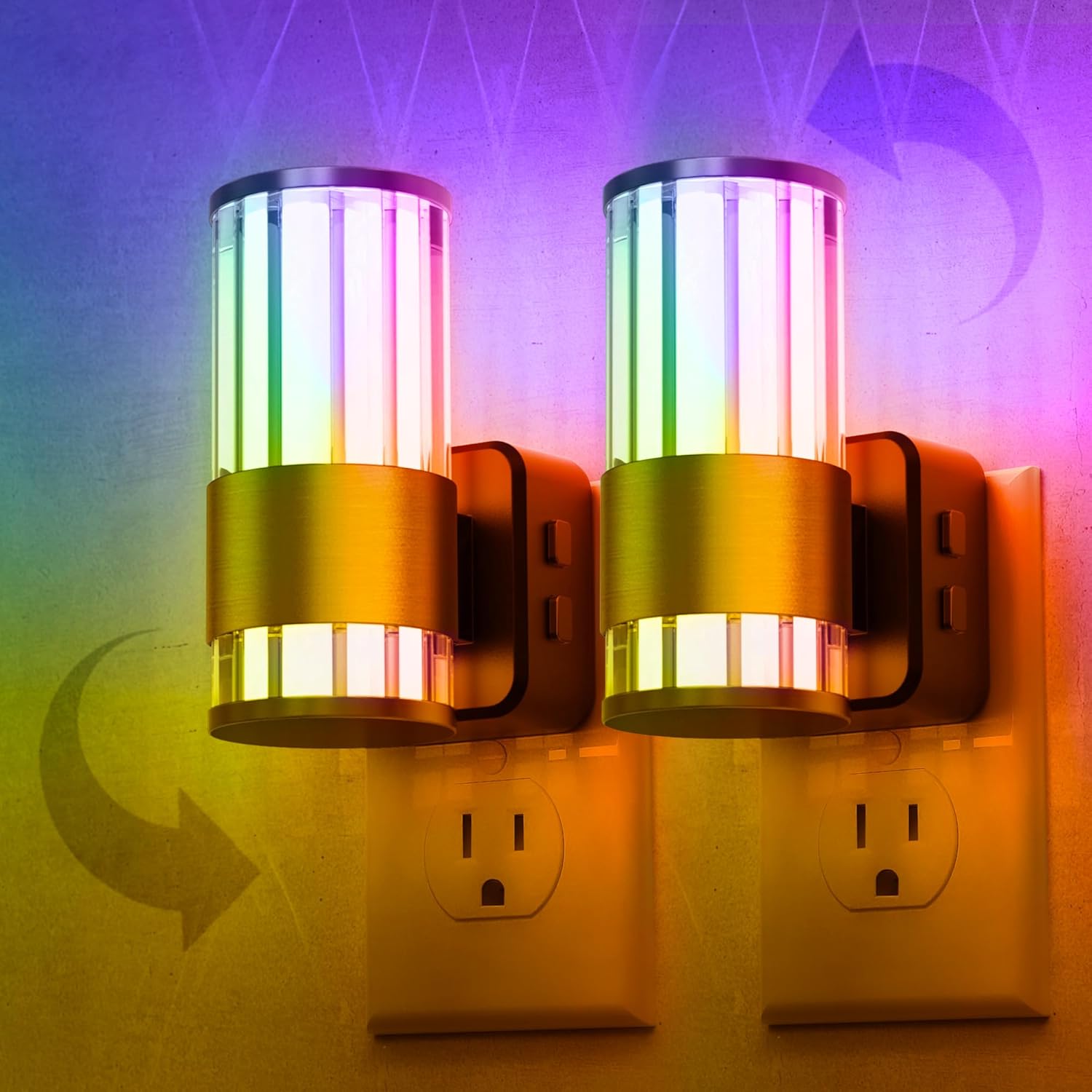 L LOHAS LED Night Light with RGB Colors for Any Room