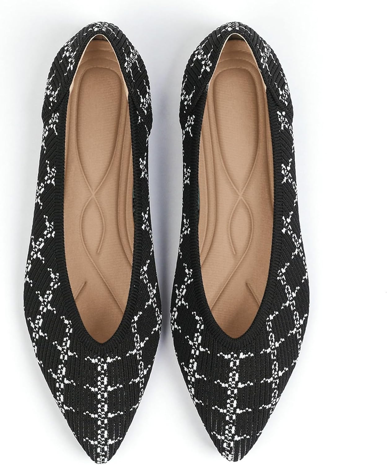 Comfortable Women's Flats Shoes with Pointed Toe Design