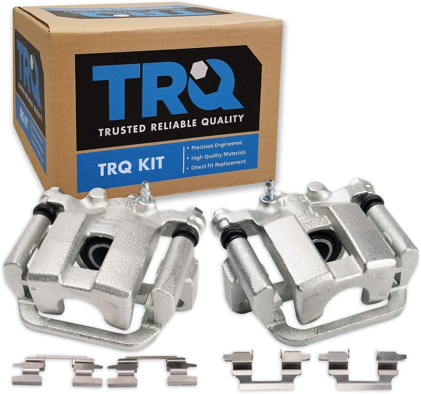 TRQ Rear Brake Caliper Set for Nissan LEAF and Rogue Models