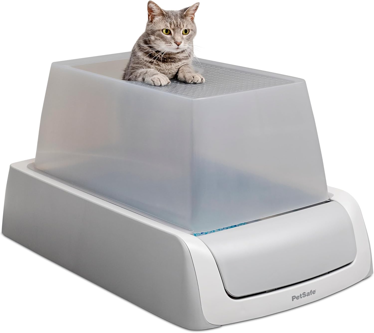 Hands-Free Odor Control Cat Litter Box