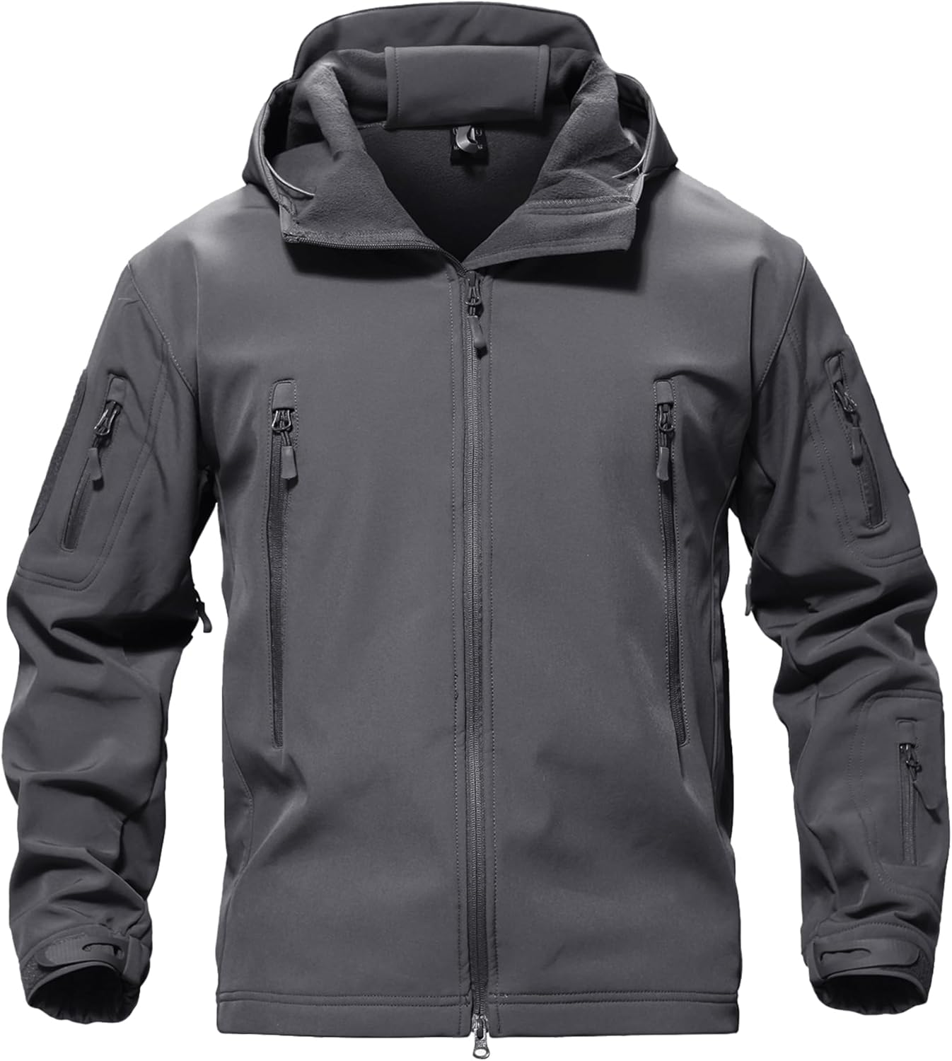 TACVASEN Men's Tactical Soft Shell Jacket for Winter Adventures