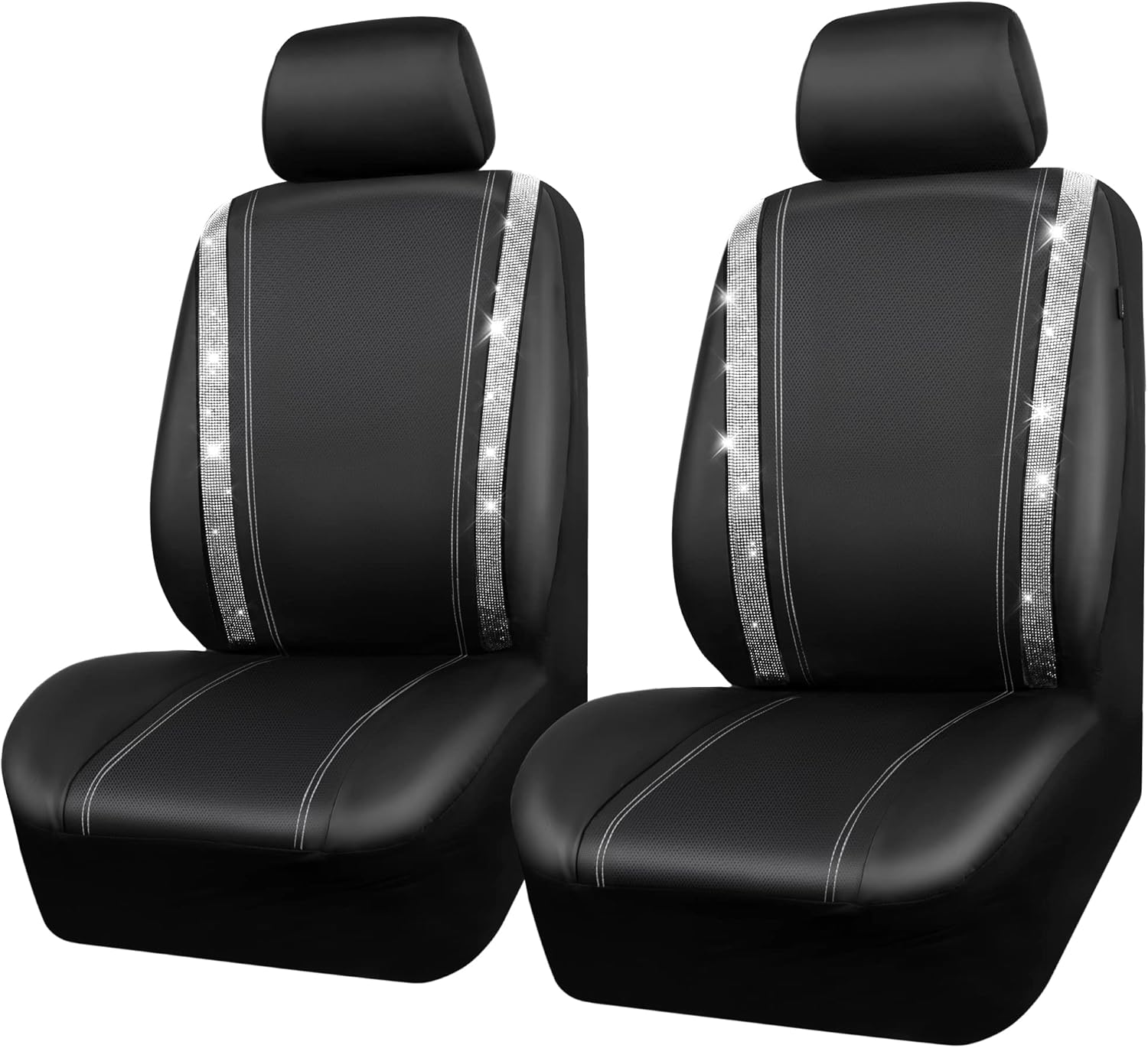 Sparkling Rhinestone Car Seat Covers by CAR PASS