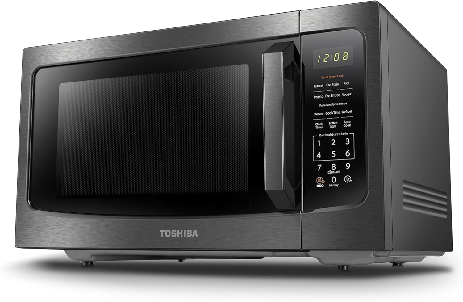 TOSHIBA Smart Sensor Microwave Oven: Precise Cooking, 1.6 Cu.ft, 1200W