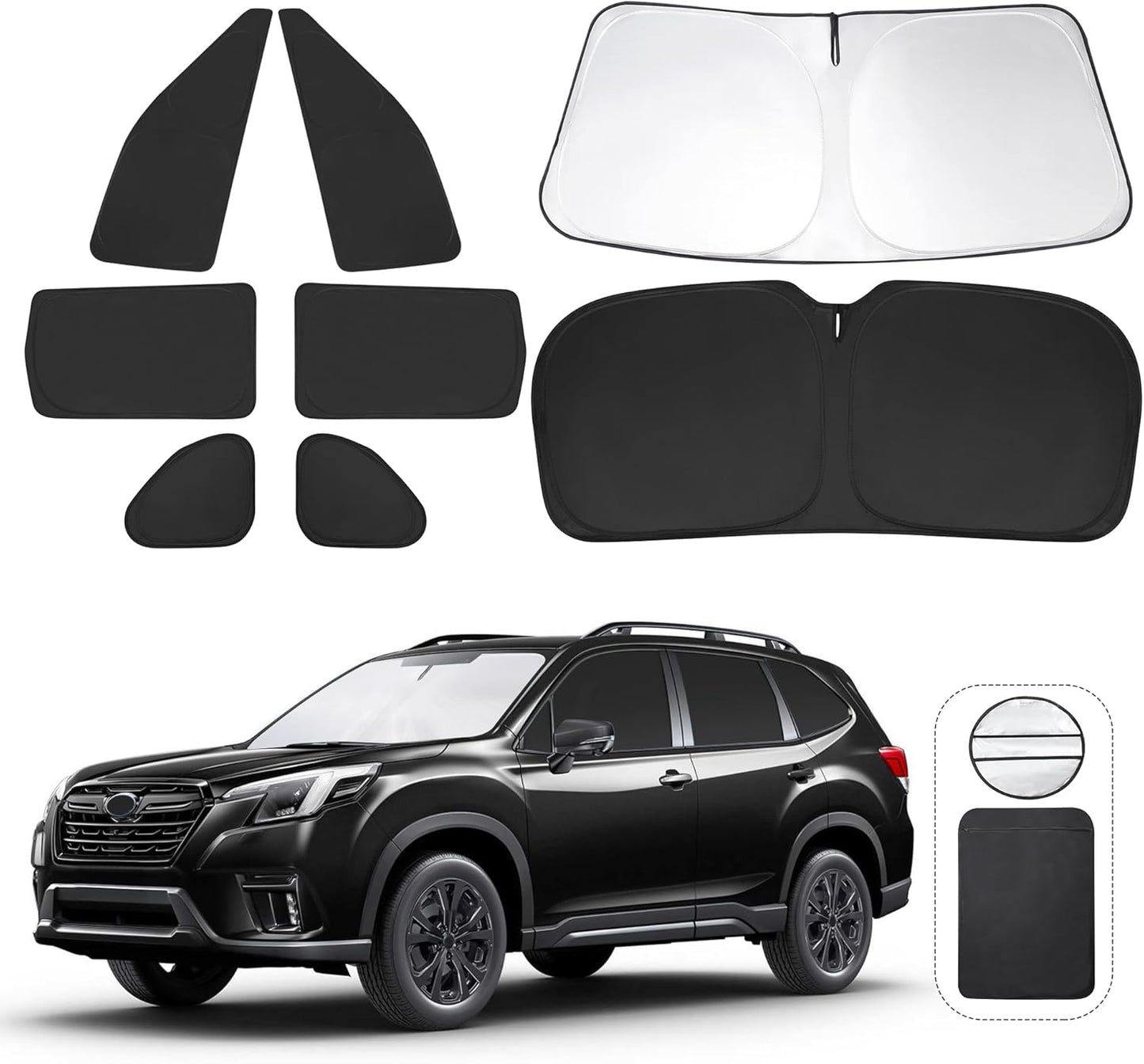 Custom Fit Window Shades for Subaru Forester 2019-2024
