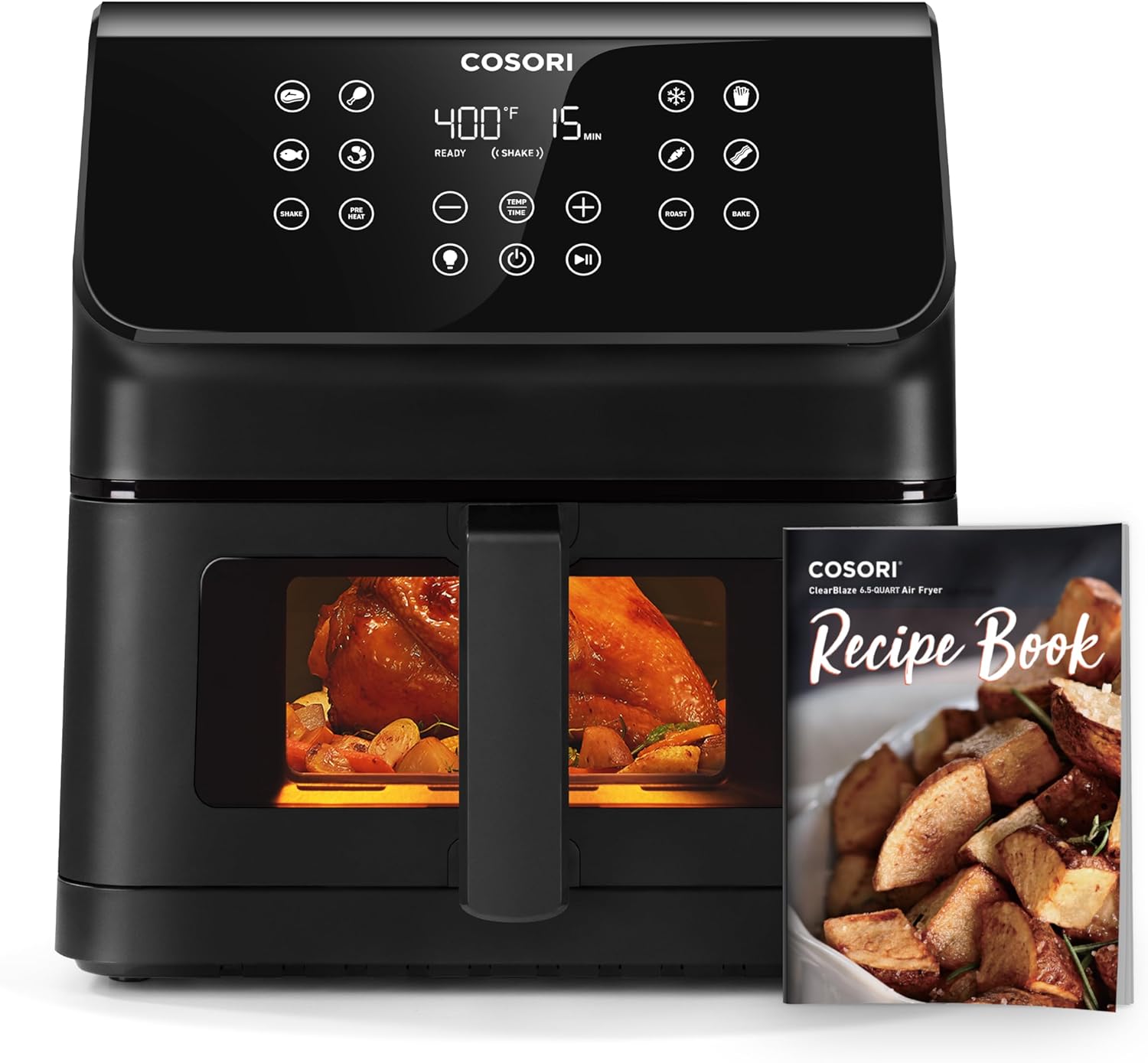 COSORI 6.5Qt Air Fryer: 12 One-Touch Functions