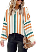 ETCYY Women's Cozy Oversized Sweater for Stylish Autumn Wear
