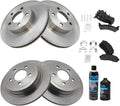 Front & Rear Brake Pad and Rotor Kit for 2003-2005 Explorer - Full