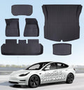 Floor Mats for Model 3 2023-2018 - Full Set All Weather TPE, 6-Piece