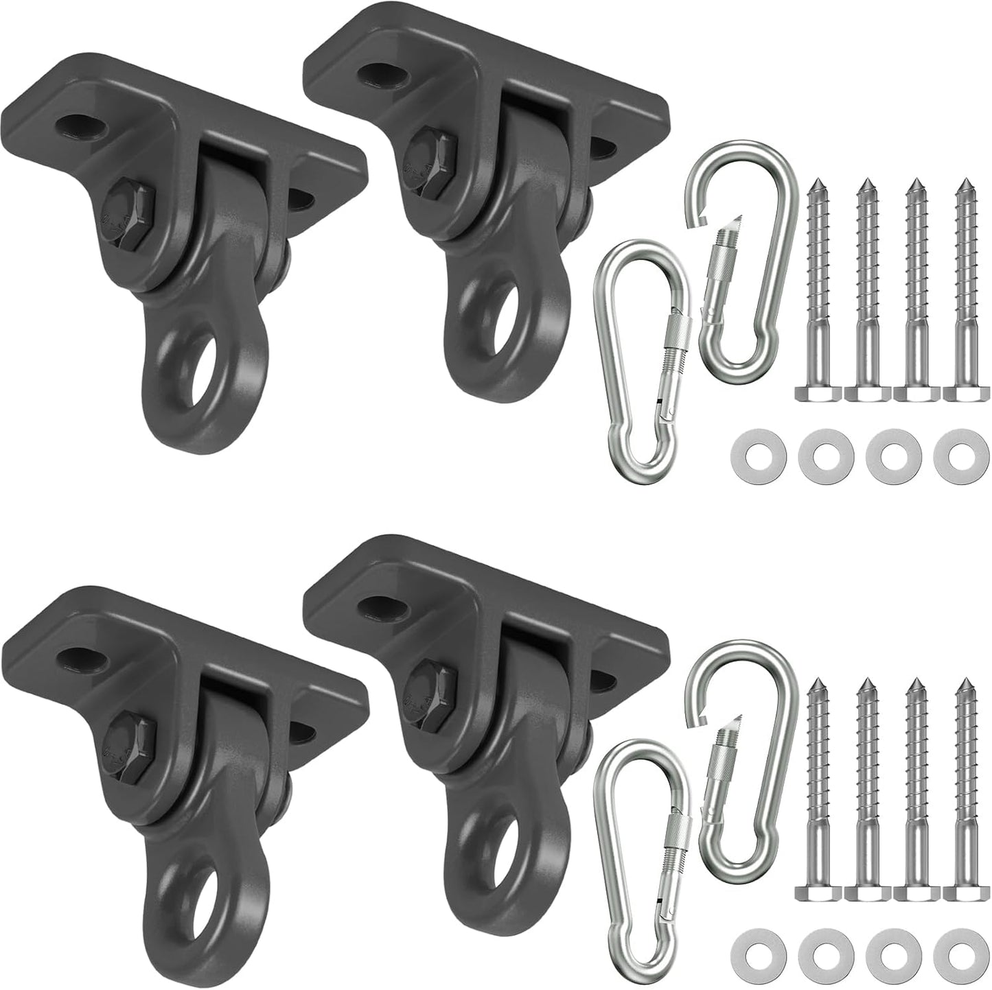 Heavy Duty Porch Swing Hangers Kit for Indoor Outdoor Use