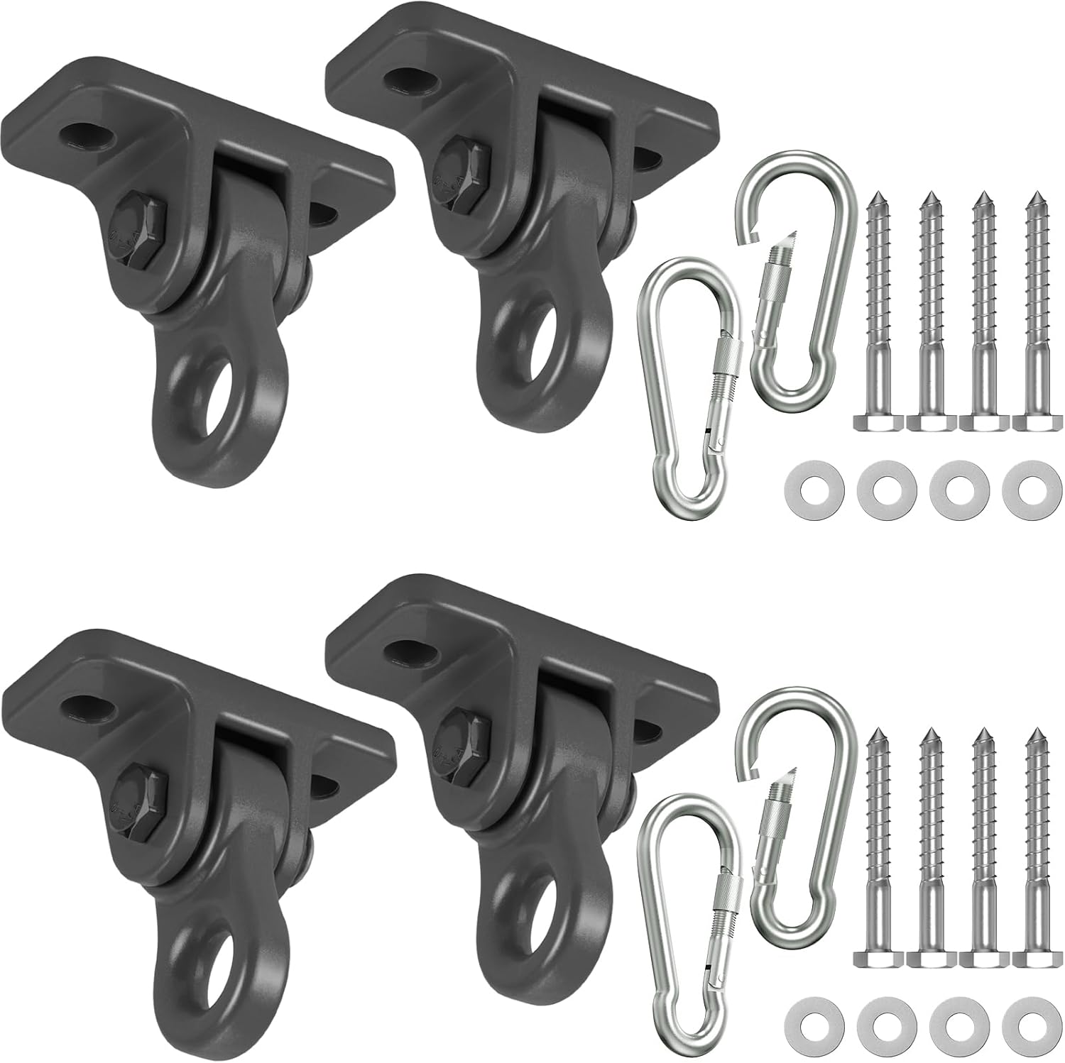 Heavy Duty Porch Swing Hangers Kit for Indoor Outdoor Use