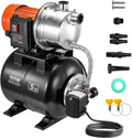 VEVOR 1 HP Shallow Well Pump with Pressure Tank - Reliable Boost