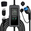 Portable Level 1 & 2 EV Charger 16A Adjustable Current - Compact