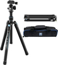 SIRUI 60in Carbon Fiber Travel Tripod with 360 Ball Head - Lightweight