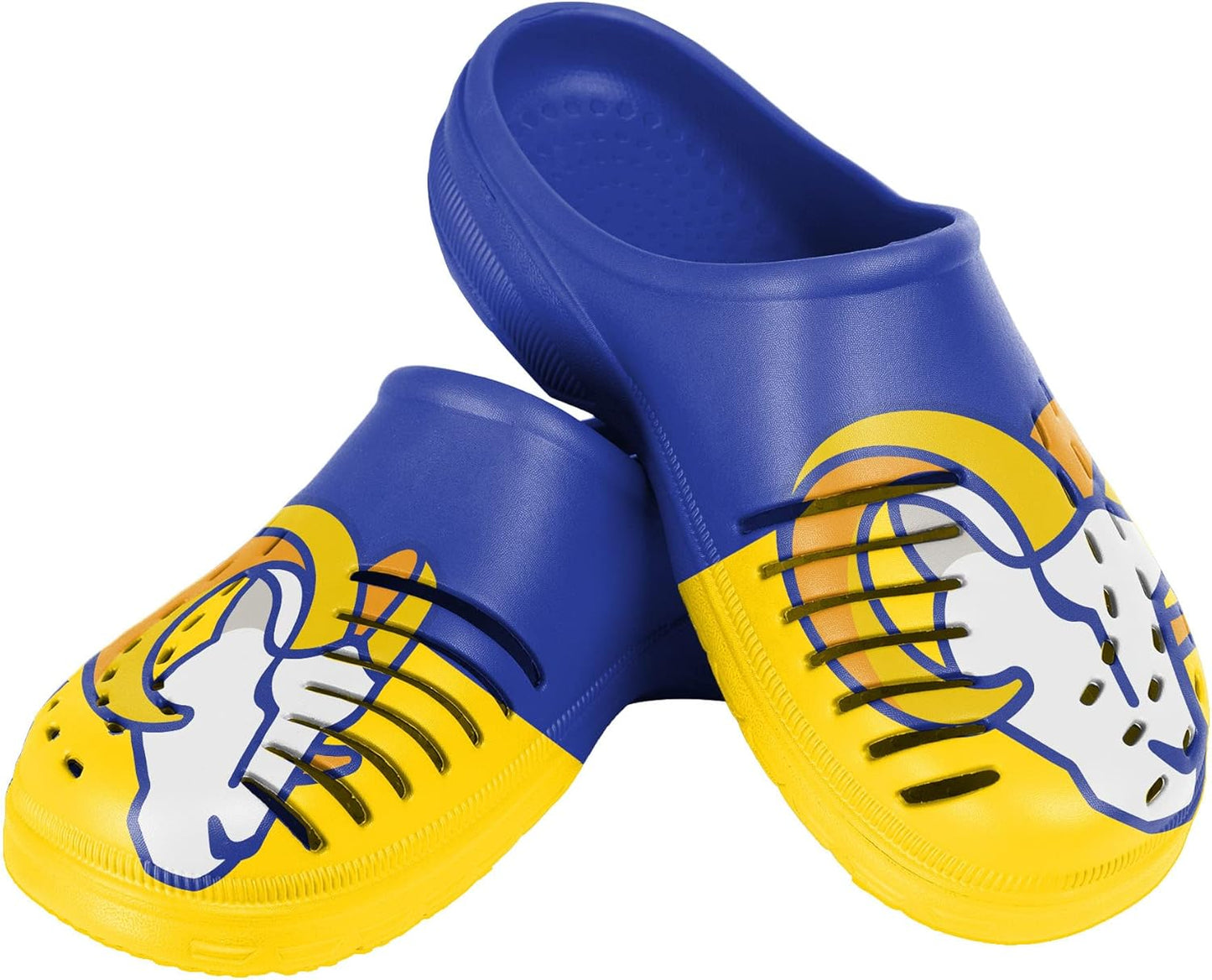FOCO Men's NFL Team Logo Garden Water Sandals Shoes Clogs