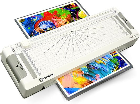 4-in-1 Office Laminator - All-in-One Lamination & Cutting Machine by Printfinish