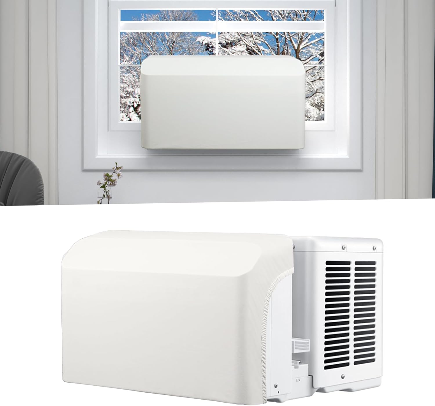 Windproof Indoor AC Cover for U-Shape Units