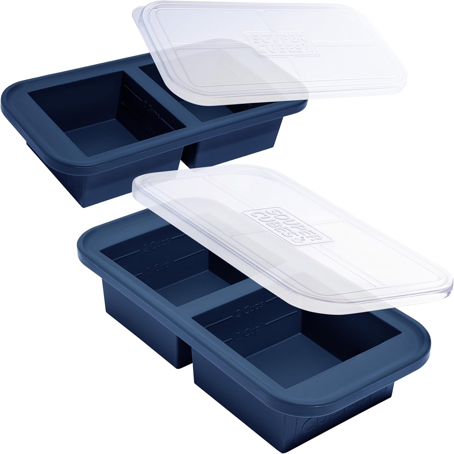 Souper Cubes Silicone Freezer Molds for Easy Meal Prep and Storage