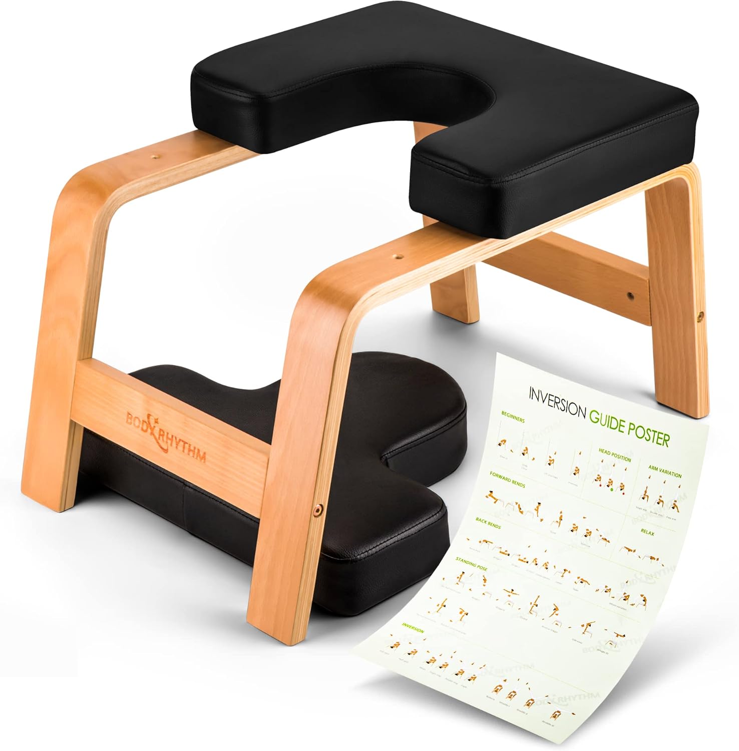 Yoga Headstand Bench for Stress Relief and Strength Training