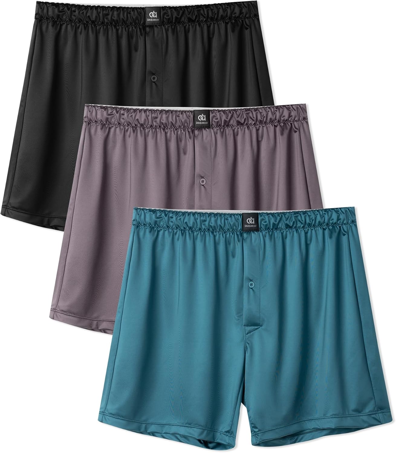 Stretch Satin Boxers for Men - Luxurious Comfort & Style