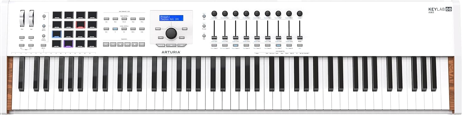 Arturia KeyLab 88 MkII: Pro Piano Feel Controller