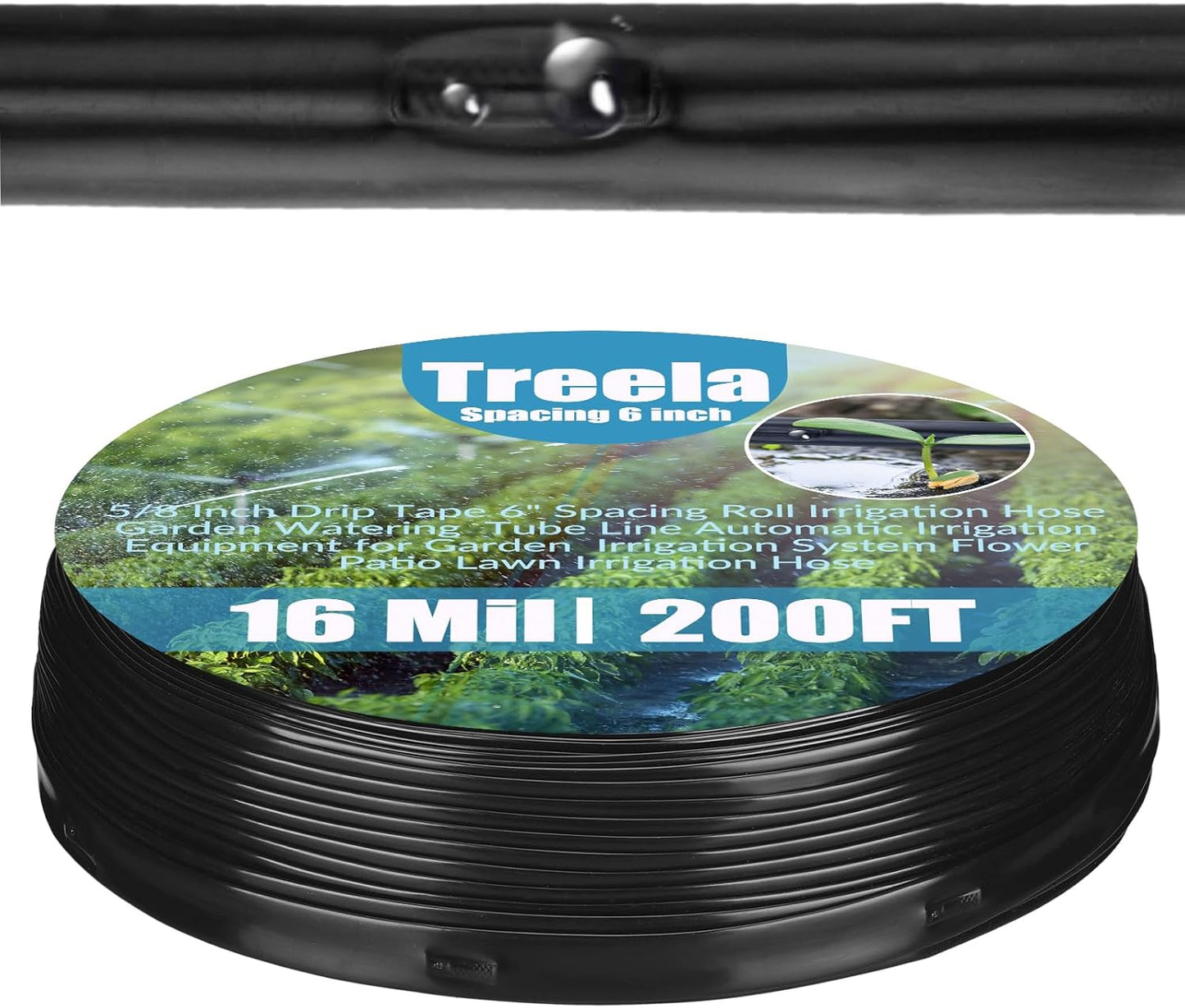 200ft 5/8 Inch Drip Tape for Efficient Garden Irrigation