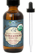 US Organic Sea Buckthorn Berry Oil - Pure Virgin, Supercritical CO2