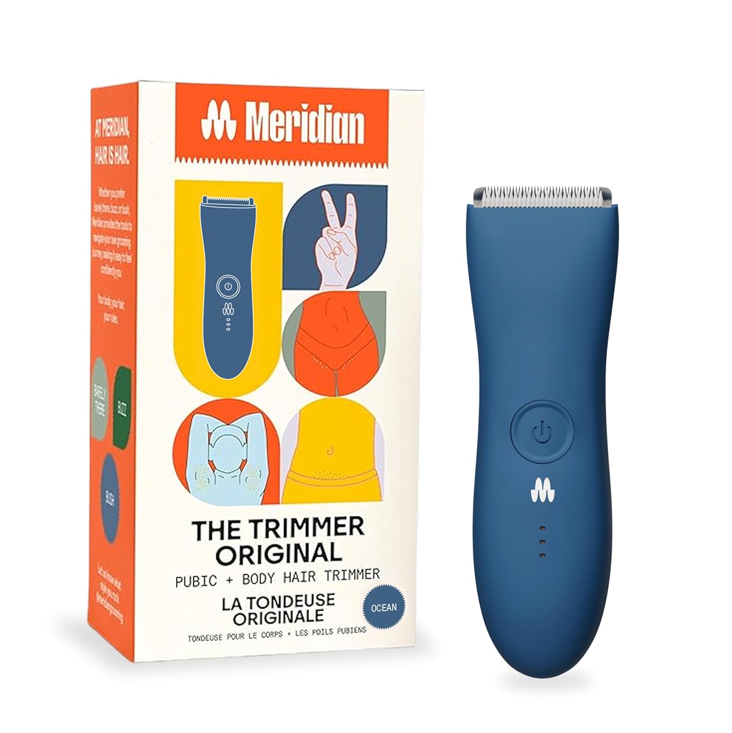 MERIDIAN The Trimmer Original - Ultimate Body Hair Trimmer