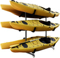 Bonnlo Kayak Stand Freestanding Storage Rack for 6 Boats