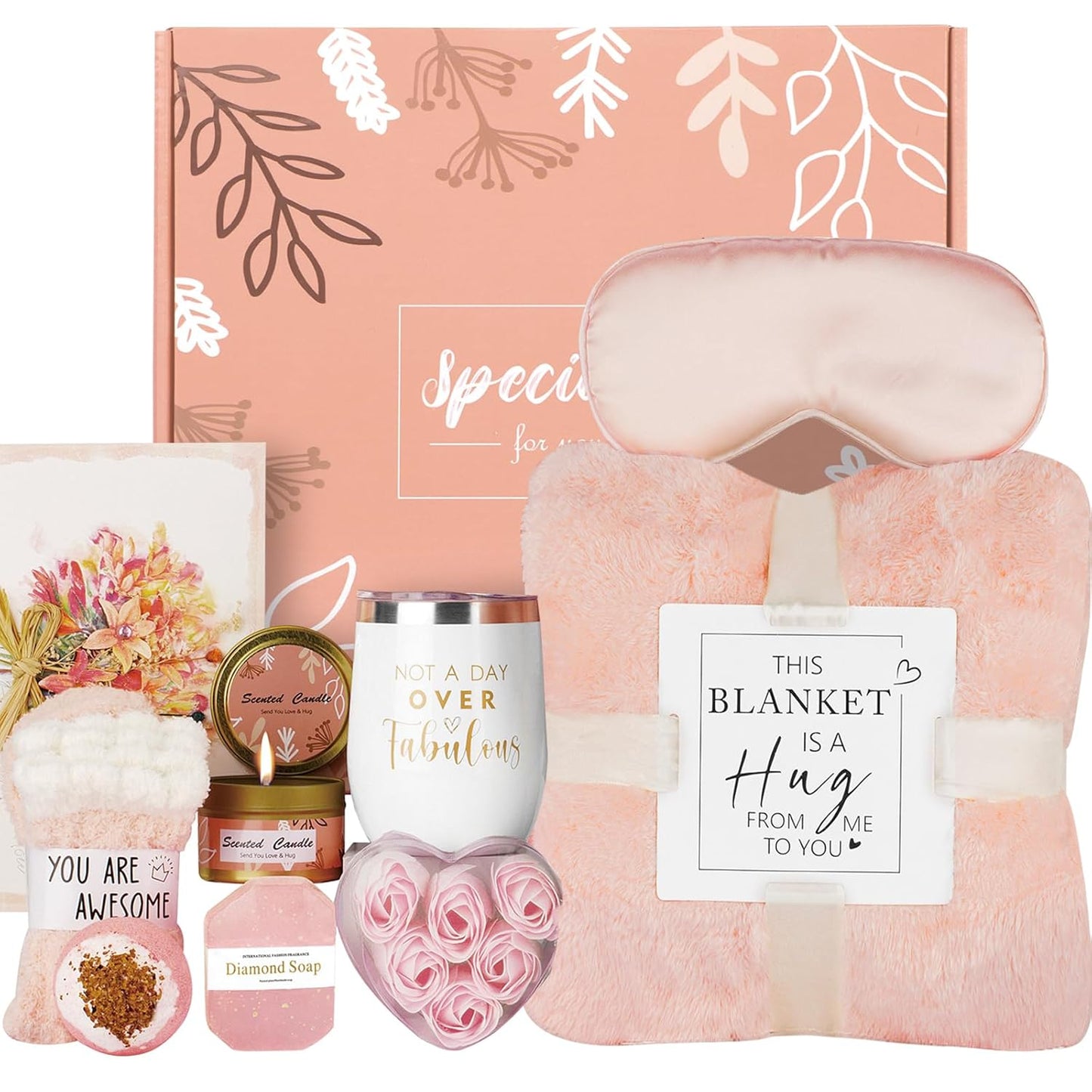Luxury Birthday Gifts for Women - Relaxing Spa Gift Basket
