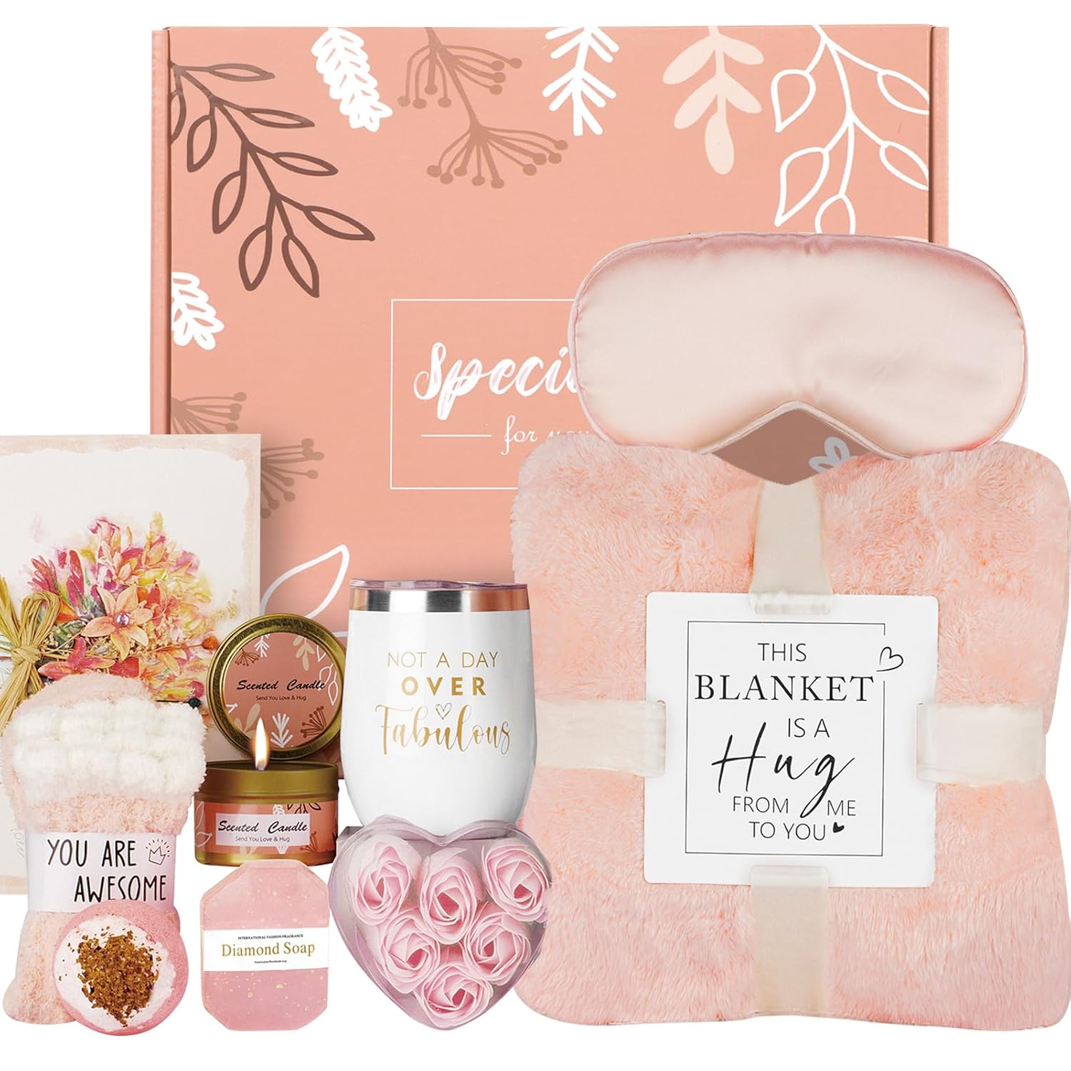 Luxury Birthday Gifts for Women - Relaxing Spa Gift Basket