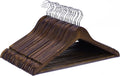Wooden Coat Hangers 20 Pack High Grade Wood Suit Hangers