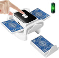 Rechargeable Automatic Card Shuffler for 1-2 Decks - Quiet Portable