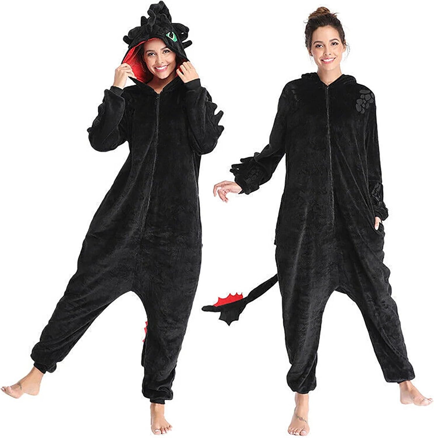Men Women Dragon Animal Pajamas Cosplay Costume for All Occasions