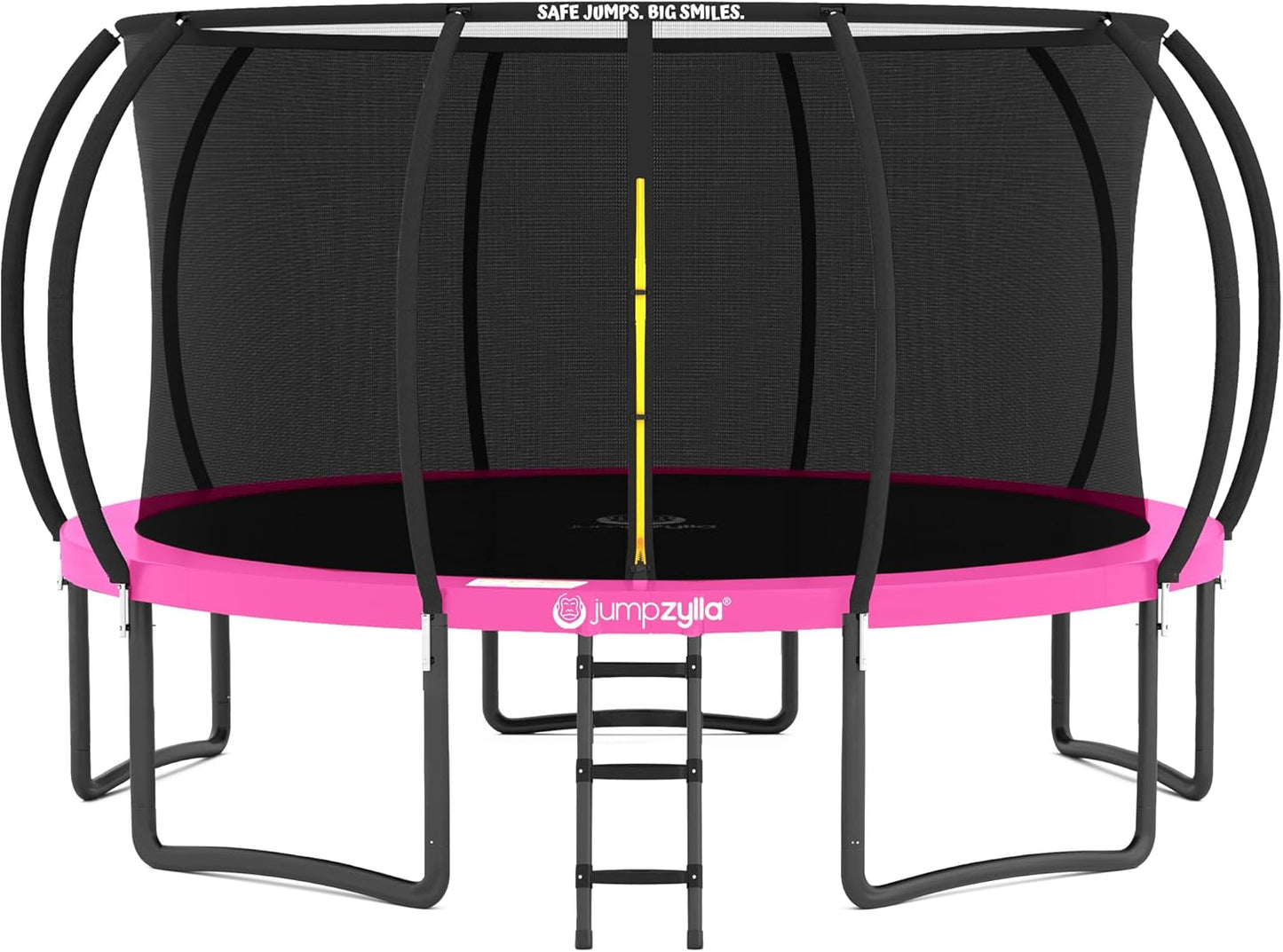 Jumpzylla Trampoline Outdoor Fun for Kids and Adults, 8FT to 16FT