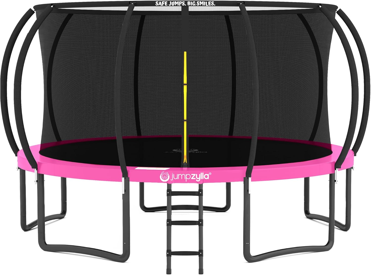 Jumpzylla Trampoline Outdoor Fun for Kids and Adults, 8FT to 16FT