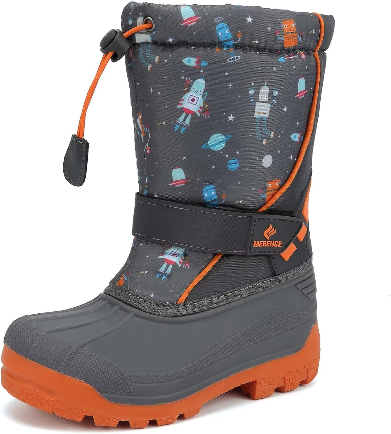CIOR Kids Snow Boots for Boys Girls Waterproof Winter Fun