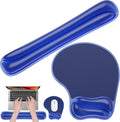 Ergonomic Gel Mouse Pad & Keyboard Wrist Rest Set for Comfort
