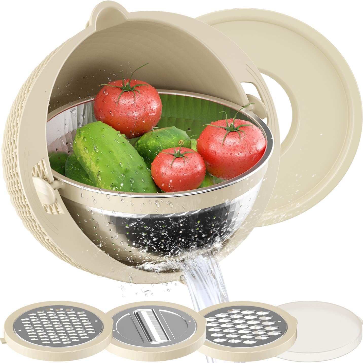 Rotating Colander Set ~ Funny Women's Gift