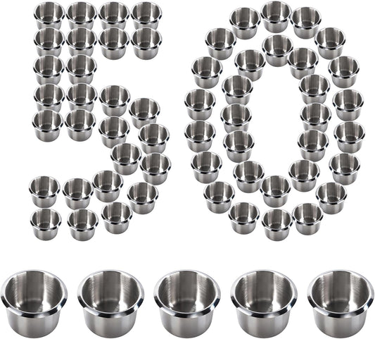 Stainless Steel Cup Holder for Poker Tables, Boats, and More